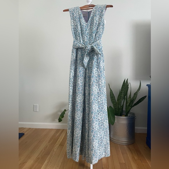 Vintage 50s/60s The Jeanette Shop Lace Palazzo Pants Jumpsuit